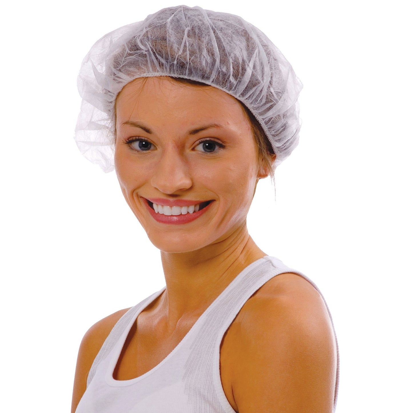 Cordova Safety BC19W/10 Bouffant Cap, Polypropylene