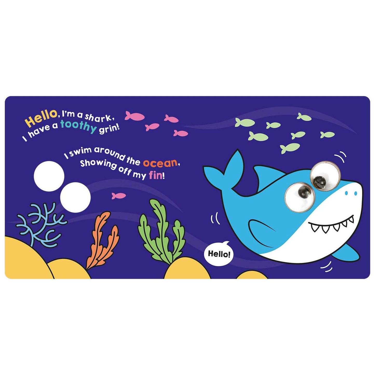 Paradise Clay IPS352 Hello Shark! - Board Book