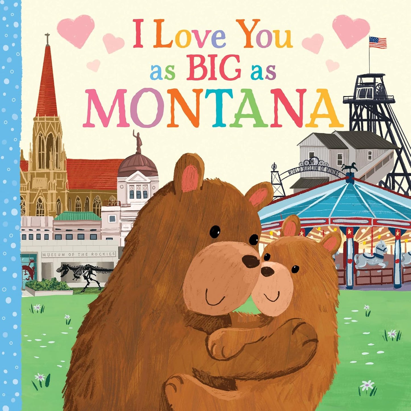 Paradise Clay SBI026 I Love You as Big as Montana - Board Book