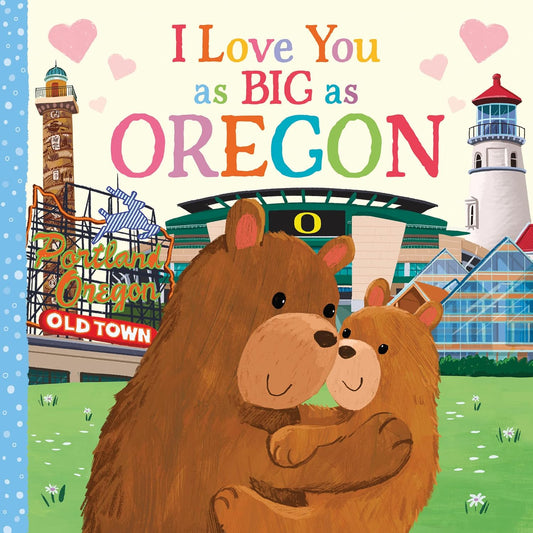 Paradise Clay SBI029 I Love You as Big as Oregon - Book