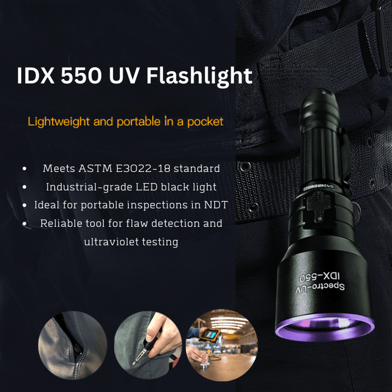 Spectro-UV IDX-550 UV Flashlight Australia/China (Type I)