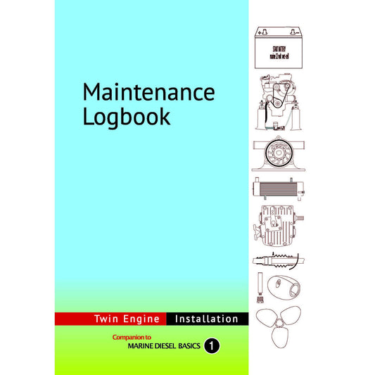 Paradise Clay IHP_DBP004 Maintenance Logbook - Twin Engine Installations - Book