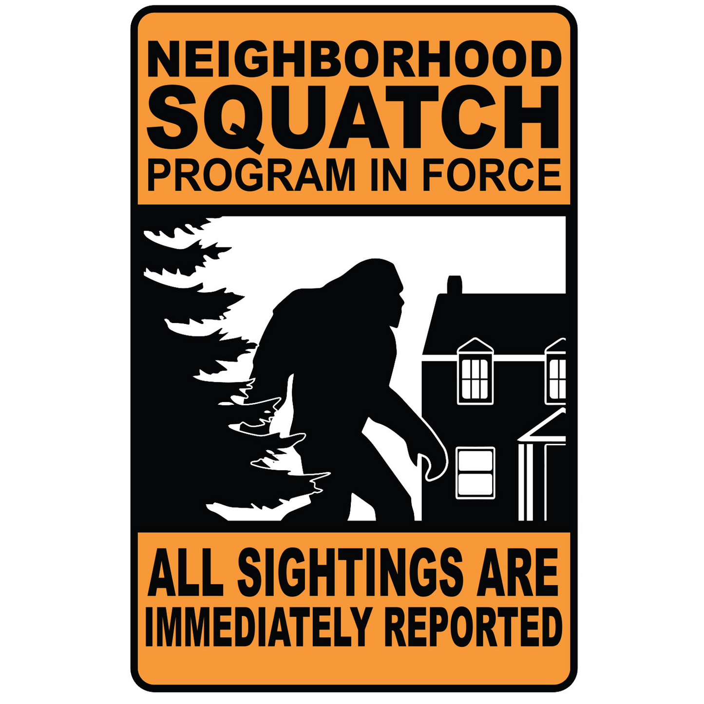 Paradise Clay IHS003 Neighborhood Squatch STICKER (10 PACK)