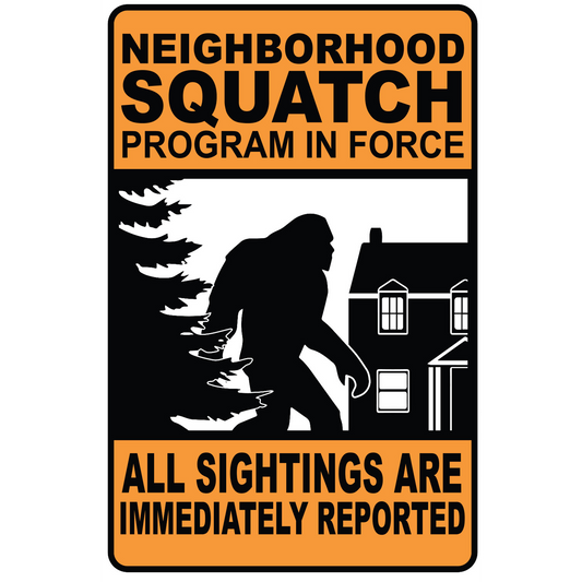 Paradise Clay IHS003 Neighborhood Squatch STICKER (10 PACK)