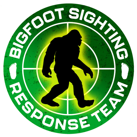 Paradise Clay IHS006 Bigfoot Sighting Response Team STICKER (10 PACK)