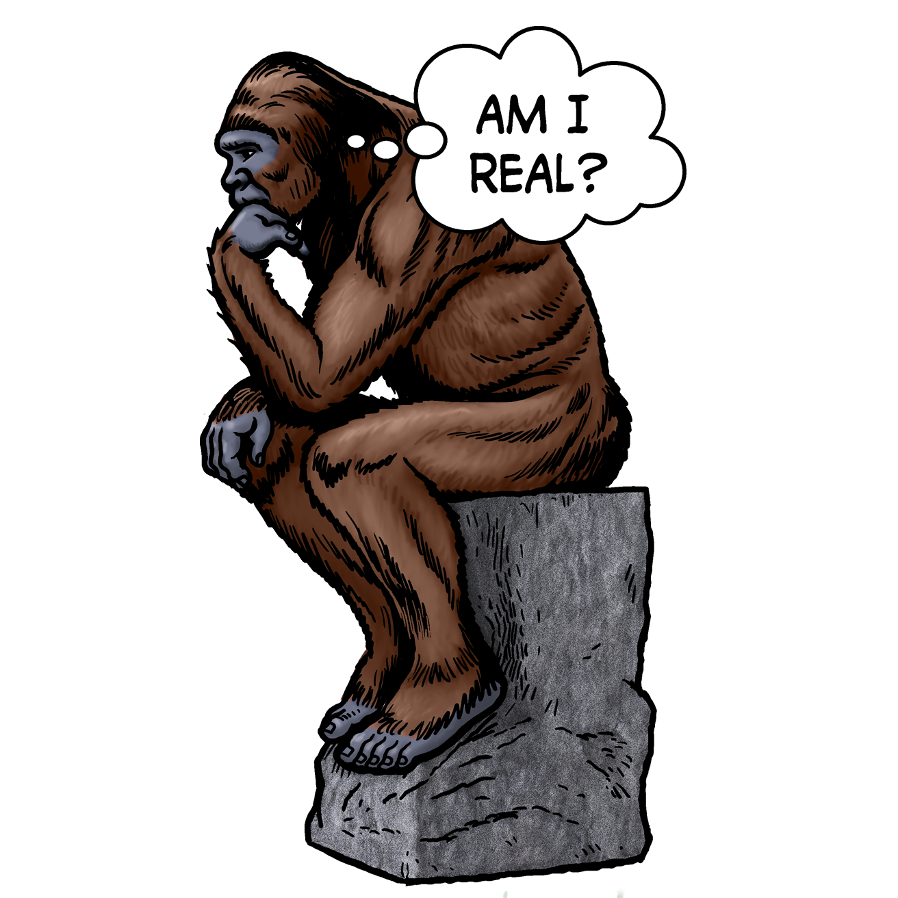 Paradise Clay IHS507 Am I Real? STICKER (1 STICKER)