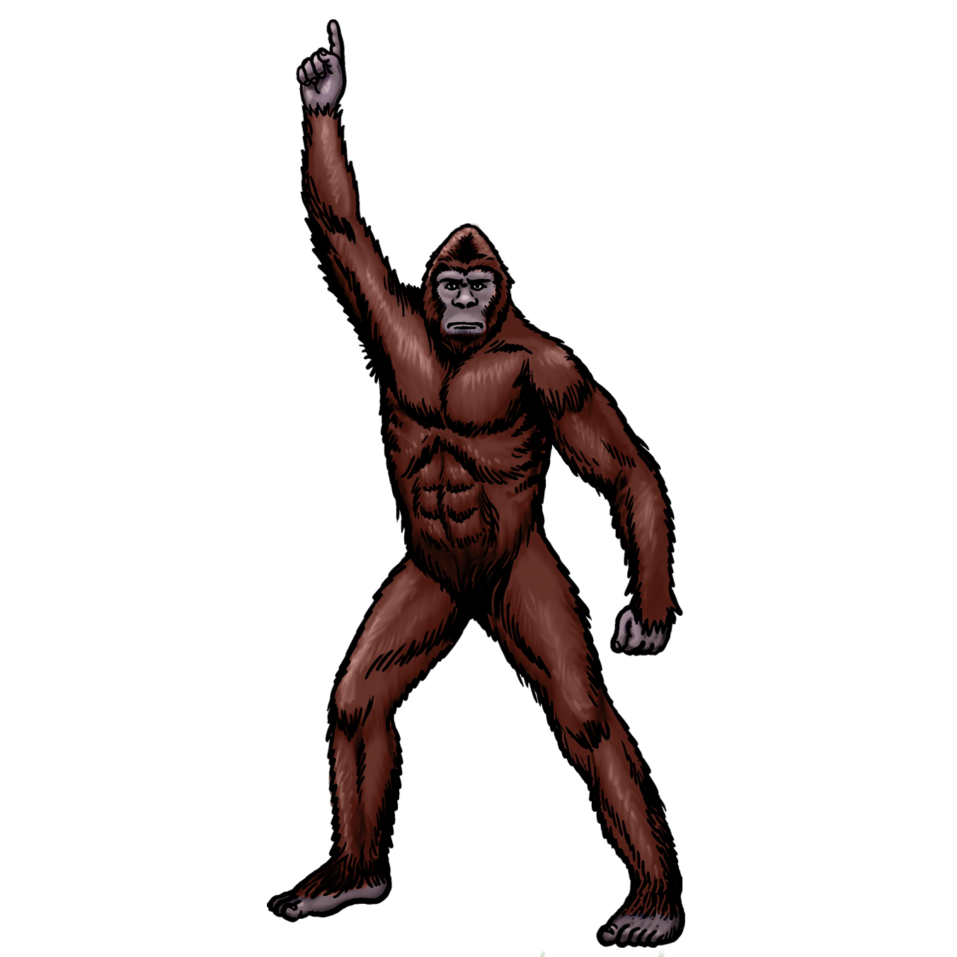 Paradise Clay IHS010 Disco Squatch STICKER (10 PACK)