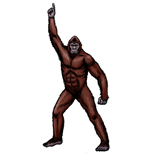 Paradise Clay IHS010 Disco Squatch STICKER (10 PACK)