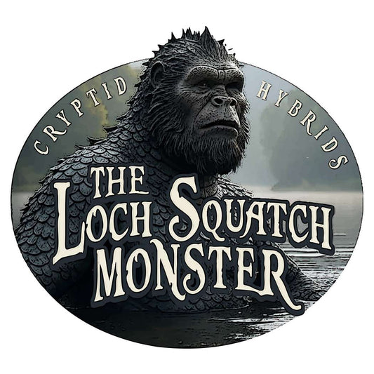 Paradise Clay IHS075 The Loch Squatch Monster - Vinyl Sticker (1 STICKER)