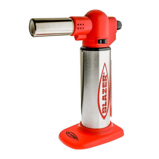 Blazer 189-8020 Big Buddy Turbo Butane Torch, Red/Stainless Steel