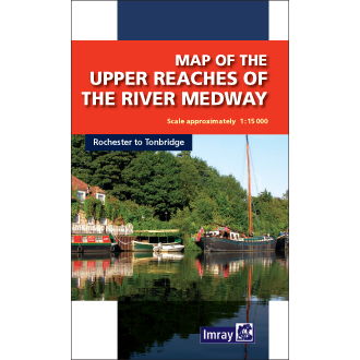 Paradise Clay IMR149 Map of the Upper Reaches of The River Medway