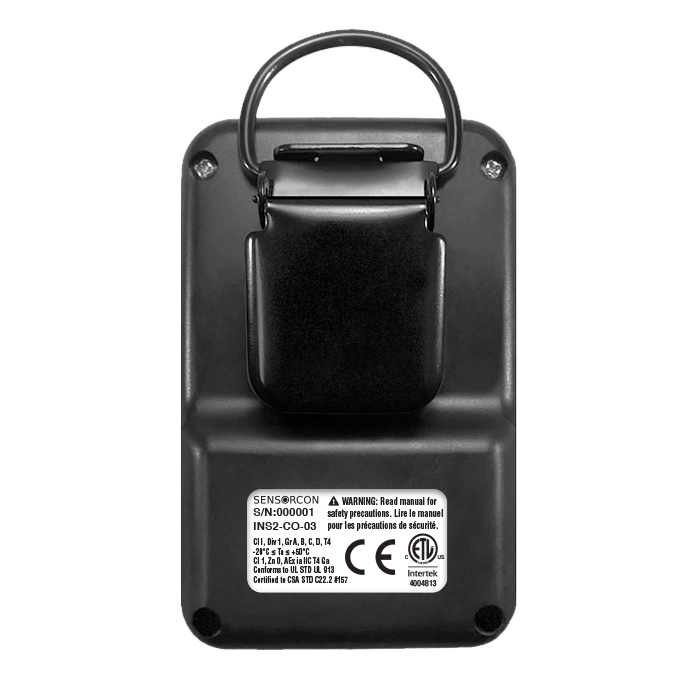 Sensorcon INS2-CO-03 Inspector Industrial Pro Portable Carbon Monoxide Detector