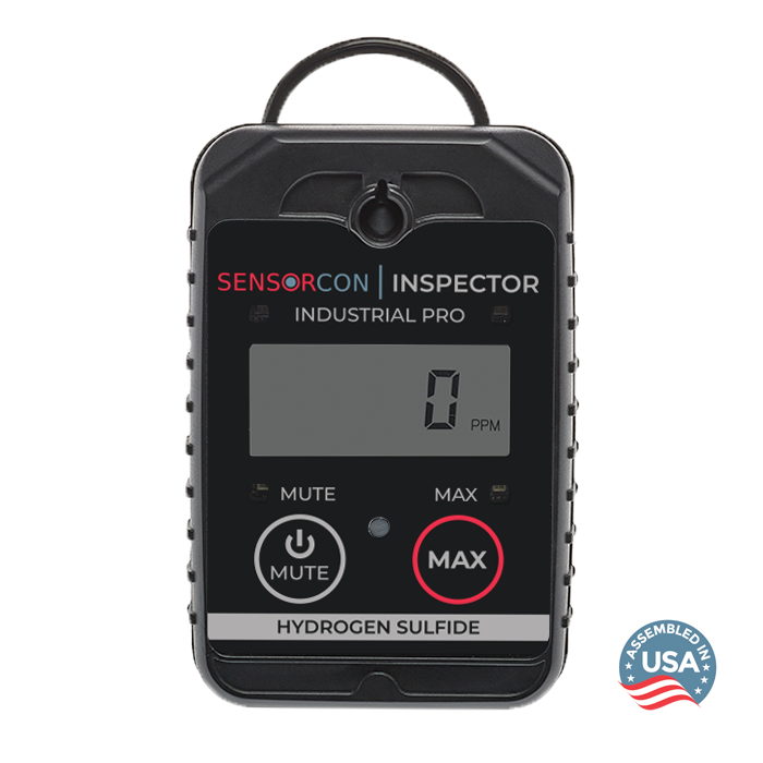 Sensorcon INS2-H2S-03 Inspector Industrial Pro Portable Hydrogen Sulfide Detector