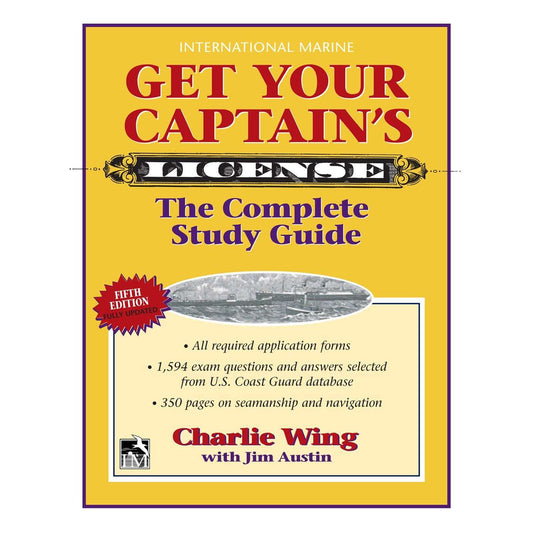 Paradise Clay INT501 Get Your Captain's License, 5th edition - Book
