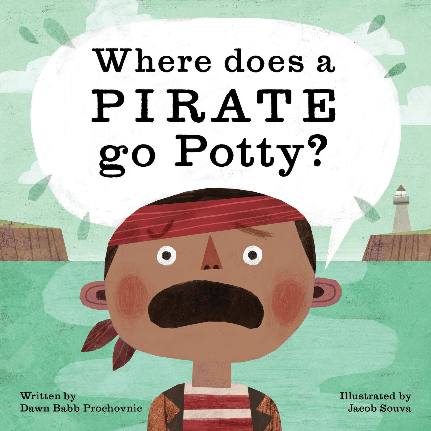 Paradise Clay IPS124 Where Does a Pirate Go Potty? - Book