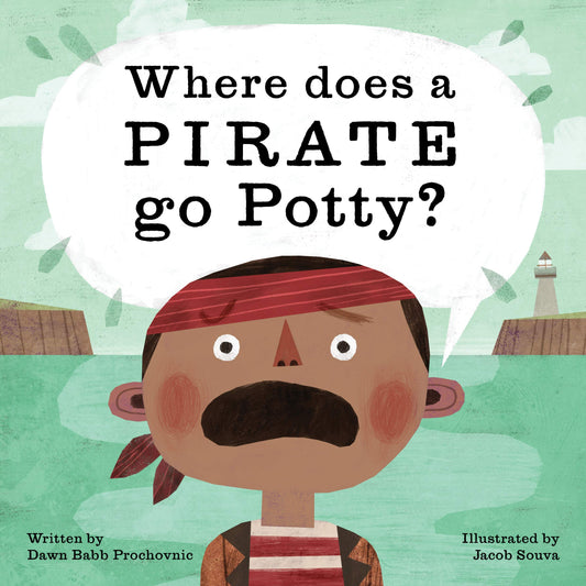 Paradise Clay IPS124 Where Does a Pirate Go Potty? - Book