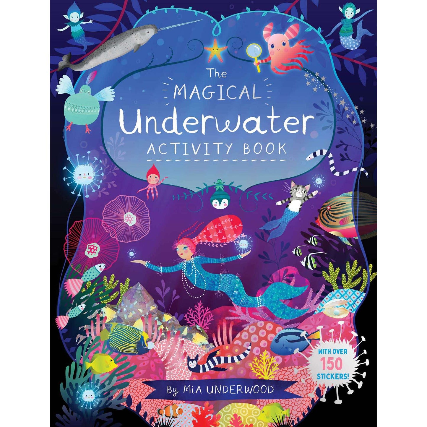 Paradise Clay IPS157 The Magical Underwater Activity Book - Book