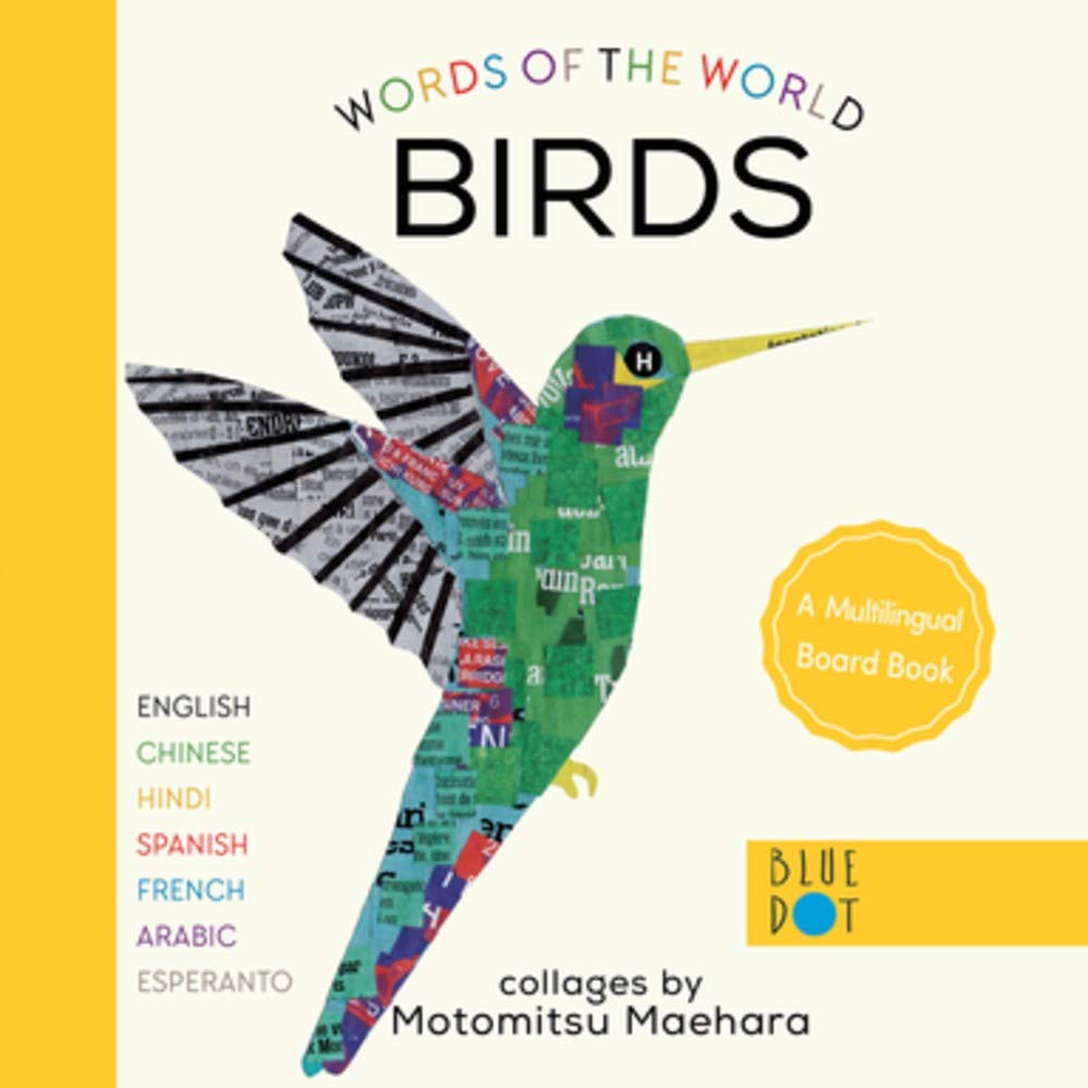 Paradise Clay IPS176 Words of the World: Birds (Multilingual) - Board Book