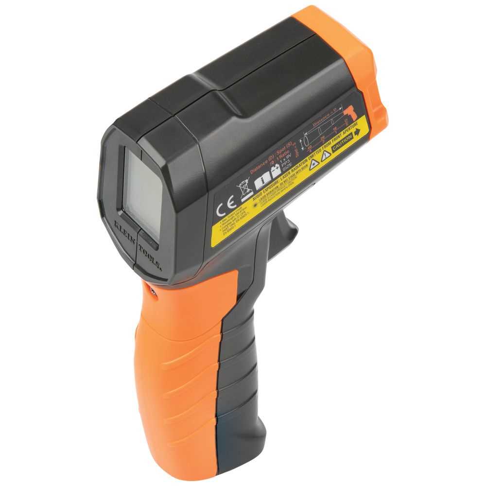 Klein Tools IR1 Infrared Digital Thermometer with Targeting Laser, 10:1