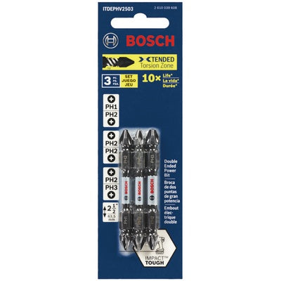 Bosch ITDEPHV2503 Impacttough Dephset 2.5" 3Pk