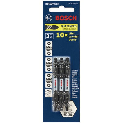 Bosch ITDESQV2503 Impacttough Desq Set 2.5"3Pk