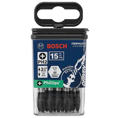 Bosch ITDPH2215 Impact Tough Ph2 2" 15Pk