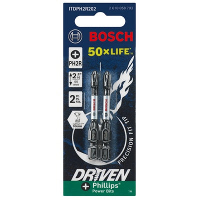 Bosch ITDPH2R202 Impact Tough Ph2R 2" 2Pk