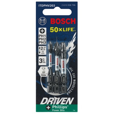 Bosch ITDPHV203 Impact Tough Phv 2" 3Pk