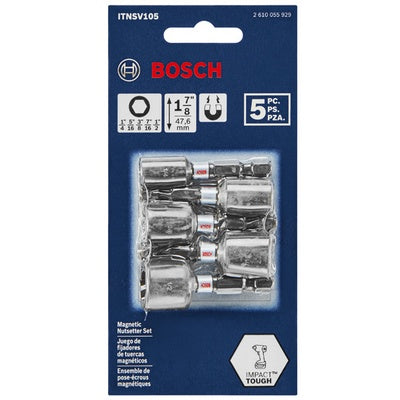 Bosch ITNSV105 5Pc Nutsetter Set