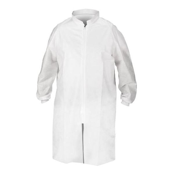 SOS Cleanroom Kimtech 51931 Case Kimberly-Clark Kimtech A8 Lab Coat With Zipper - Case