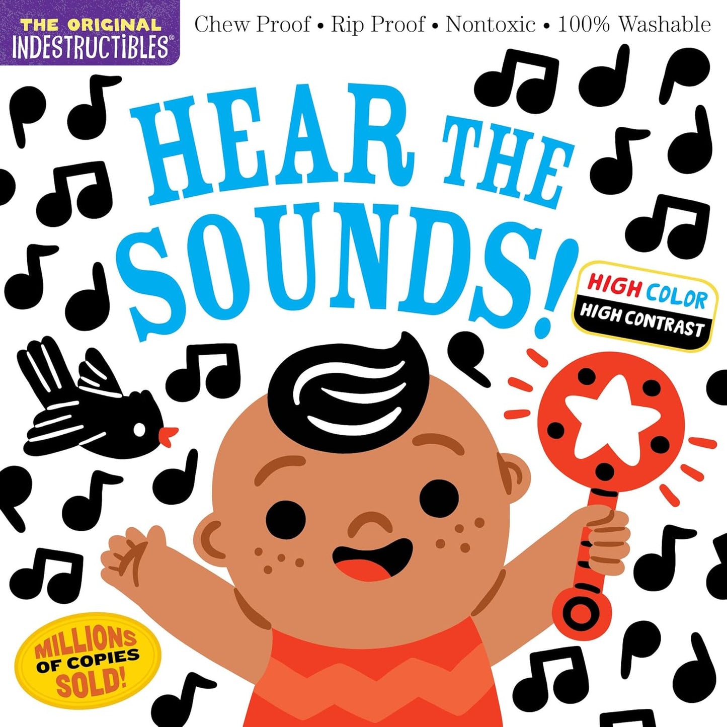 Paradise Clay WPC180 Indestructibles: Hear the Sounds - Book