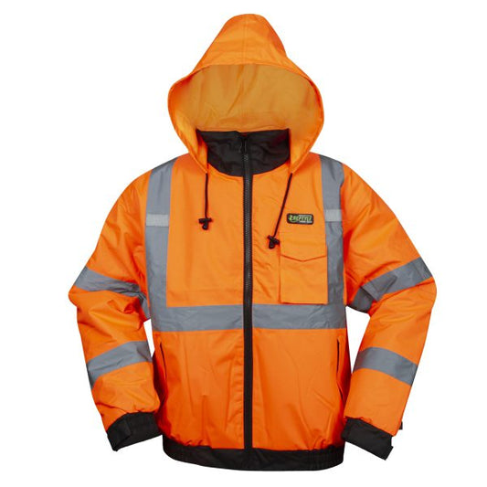 Cordova Safety J220-4XL Jacket, Reptyle™, Bomber, Quilted, Type R, Class 3