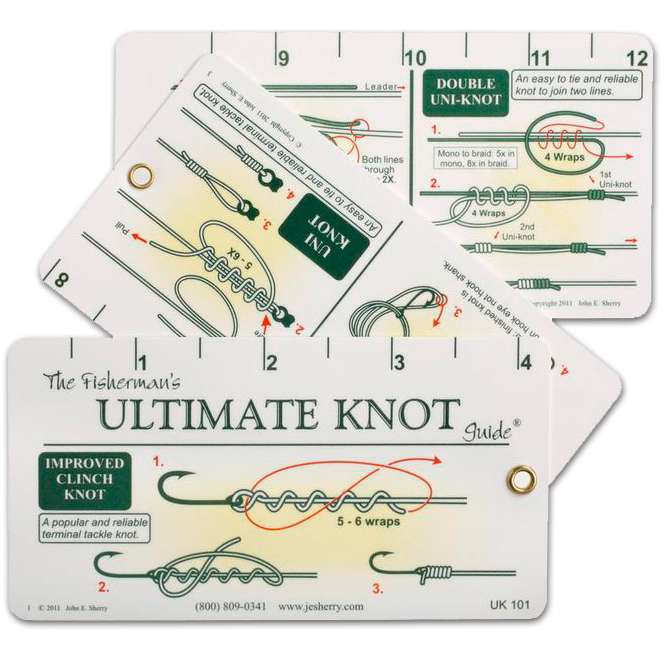 Paradise Clay JES002 Fisherman's Ultimate Knot Guide