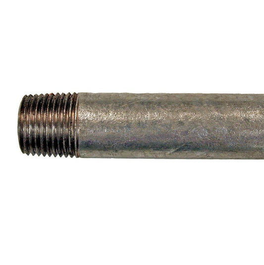 Jones Stephens 301G1060 1" x 60" Readycut Galvanized Pipe