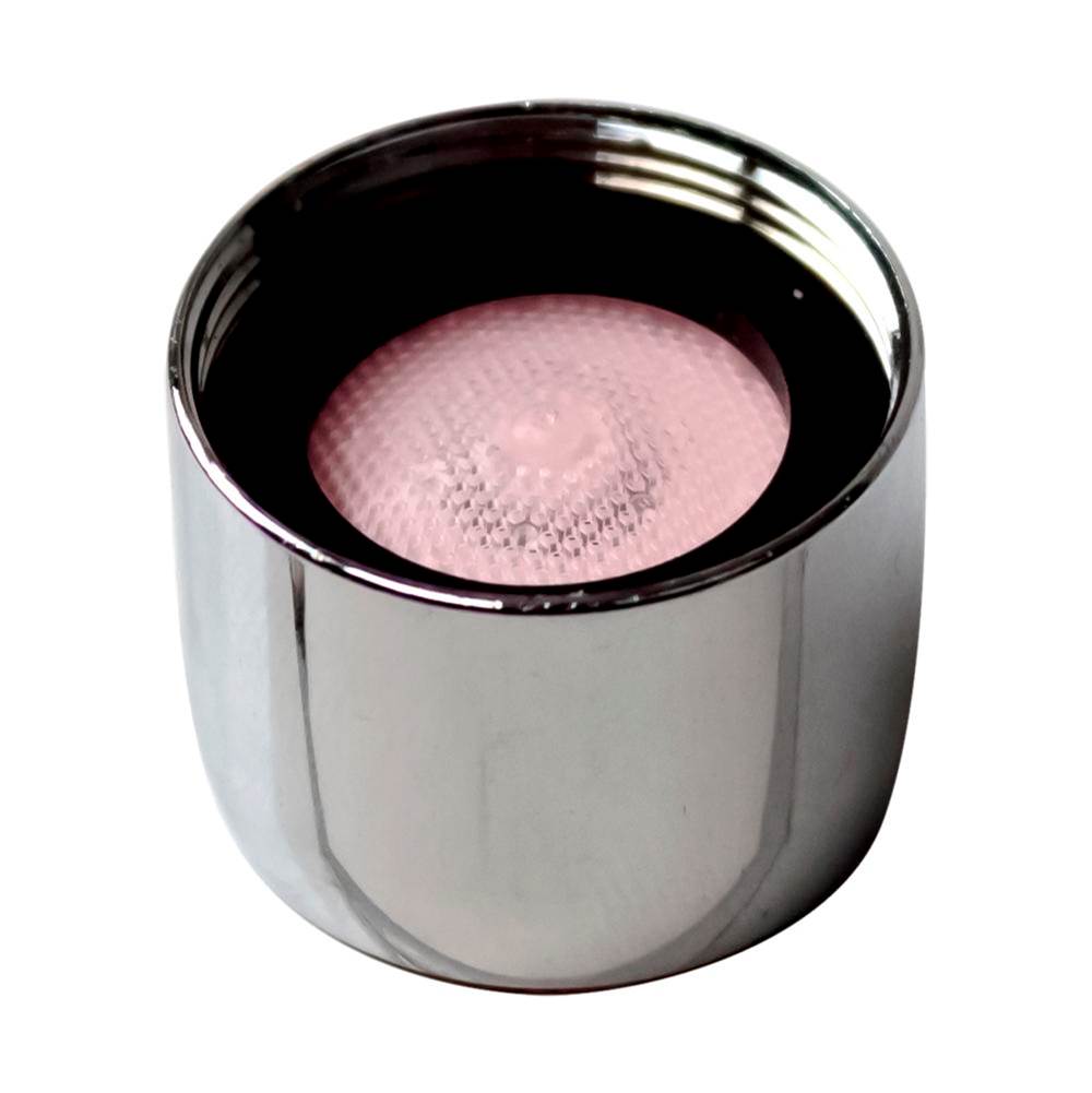Jones Stephens A01072 Chrome Plated 55/64" - 27T Large Female Thread Non-Slotted 1.2 GPM Aerator