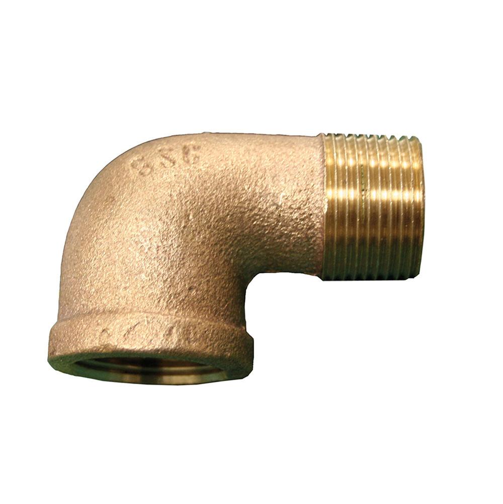 Jones Stephens B74029LF 2" Bronze 90° Street Elbow