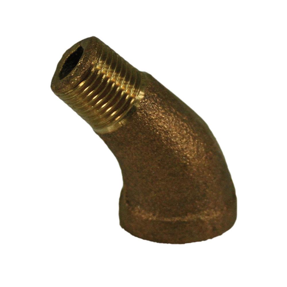 Jones Stephens B74067LF 1-1/4" Bronze 45° Street Elbow