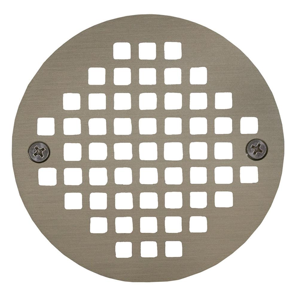 Jones Stephens C60808 4" Nickel Bronze Round Cast Coverall Strainer