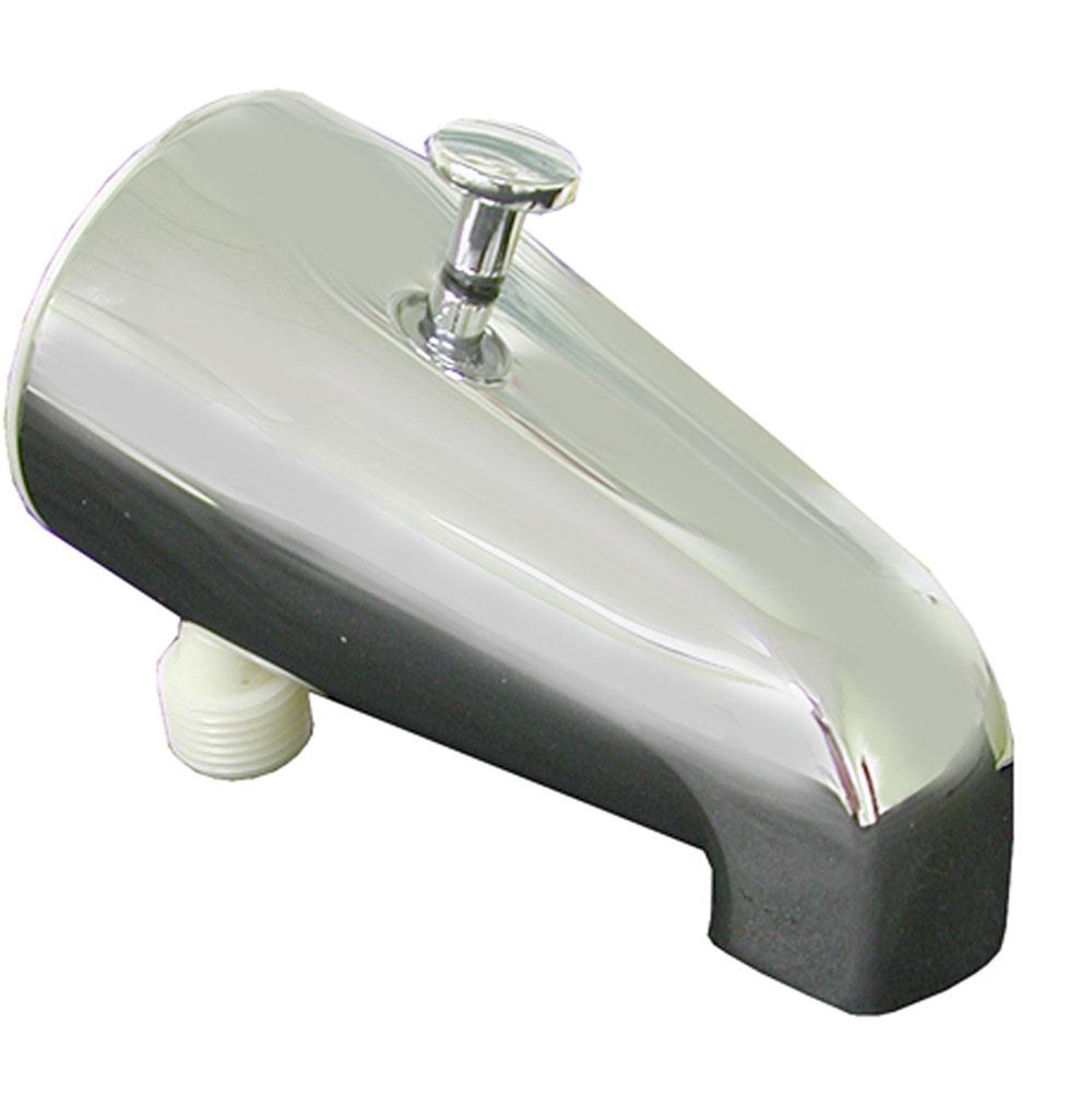 Jones Stephens D01011 Chrome Plated Diverter Spout for Hand Held Shower, Lower Hookup