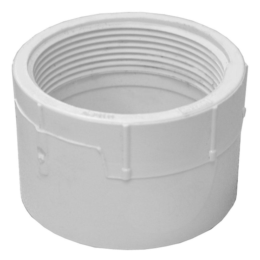 Jones Stephens D52012 2" PVC Pipe Fit Drain Base for 2" Spud