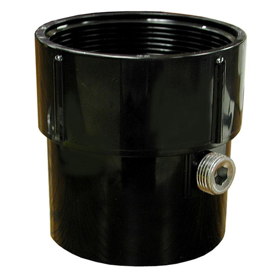 Jones Stephens D52461 3" x 4" ABS Pipe Fit Drain Base with Primer Tap, for 3-1/2" Spud