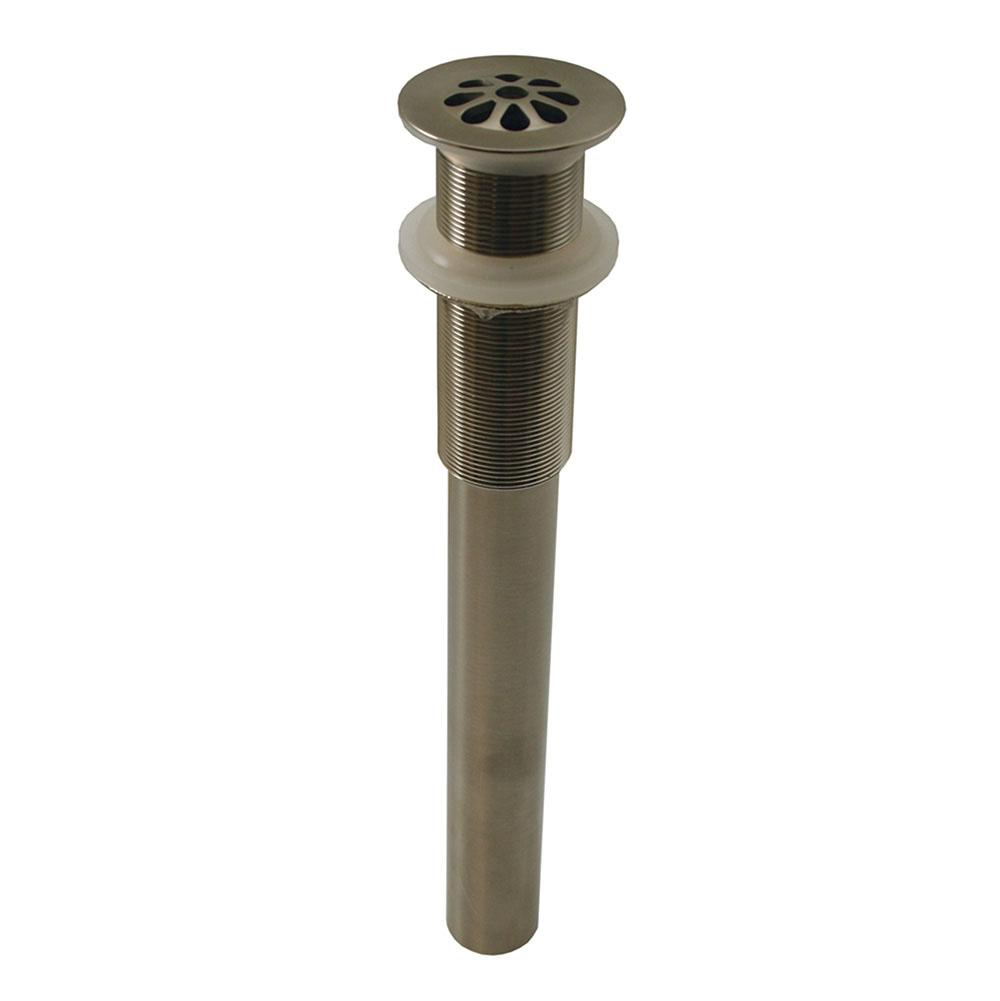 Jones Stephens D7020BN Brushed Nickel Lavatory Grid Drain without Overflow