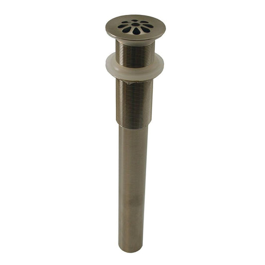 Jones Stephens D7020BN Brushed Nickel Lavatory Grid Drain without Overflow