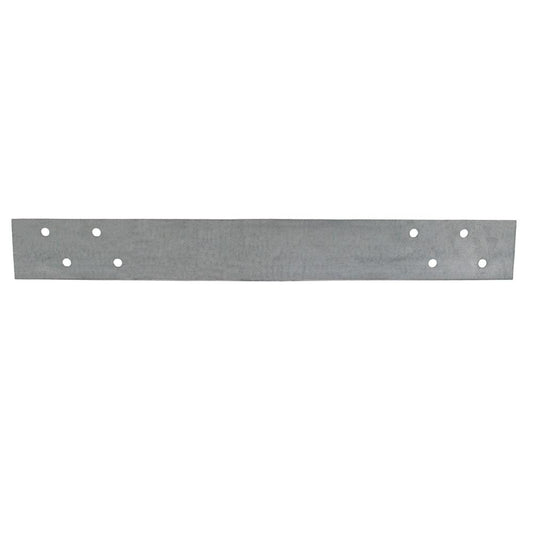 Jones Stephens F160094 1-1/2" x 9" Galvanized Steel Standard F.H.A. Strap with 4 Offset Holes, 16 Gauge, Box of 50