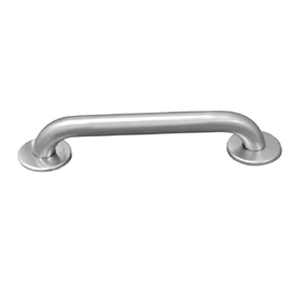 Jones Stephens G12112 1-1/4" x 12" Satin Stainless Steel Grab Bar with Concealed Screws