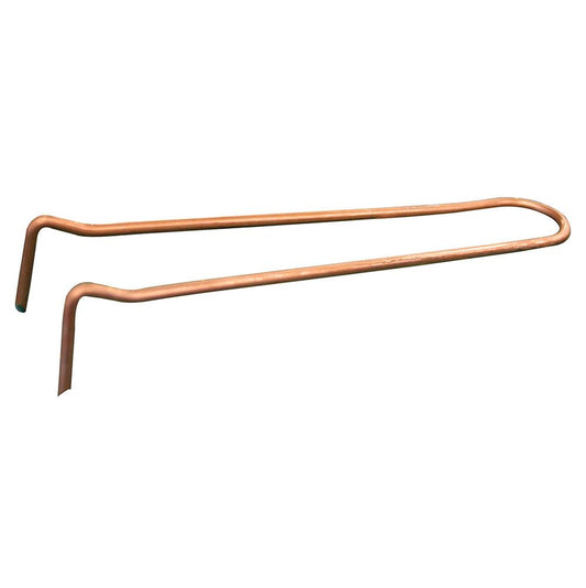 Jones Stephens H11056 1/2" x 6" Copper Clad Steel Wire Hook Pipe Hanger, Carton of 50