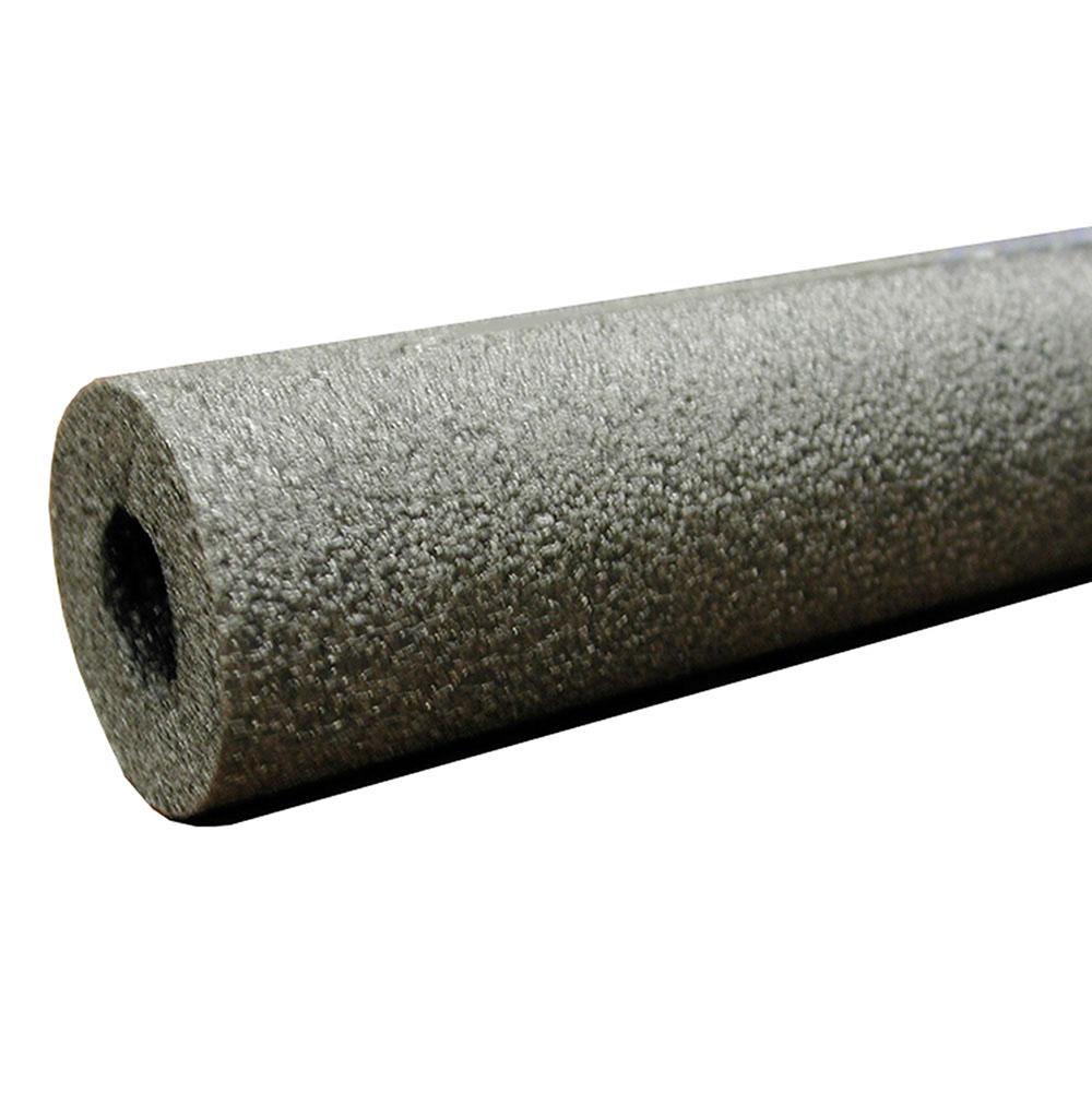 Jones Stephens I52158 1-5/8" ID (1-1/2" CTS 1-1/4" IPS) Self-Sealing Black Polyethylene Foam Pipe Insulation, 3/8" Wall Thickness, 138 ft. per Carton