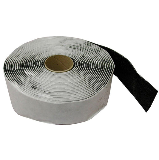 Jones Stephens INT001 1/8” x 2” x 30’ Cork Insulation Tape, Black