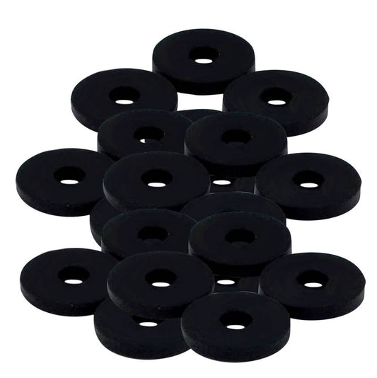 Jones Stephens J40168 3/8L Flat Bibb Washer, Trade Size 3/8L, Pack of 25