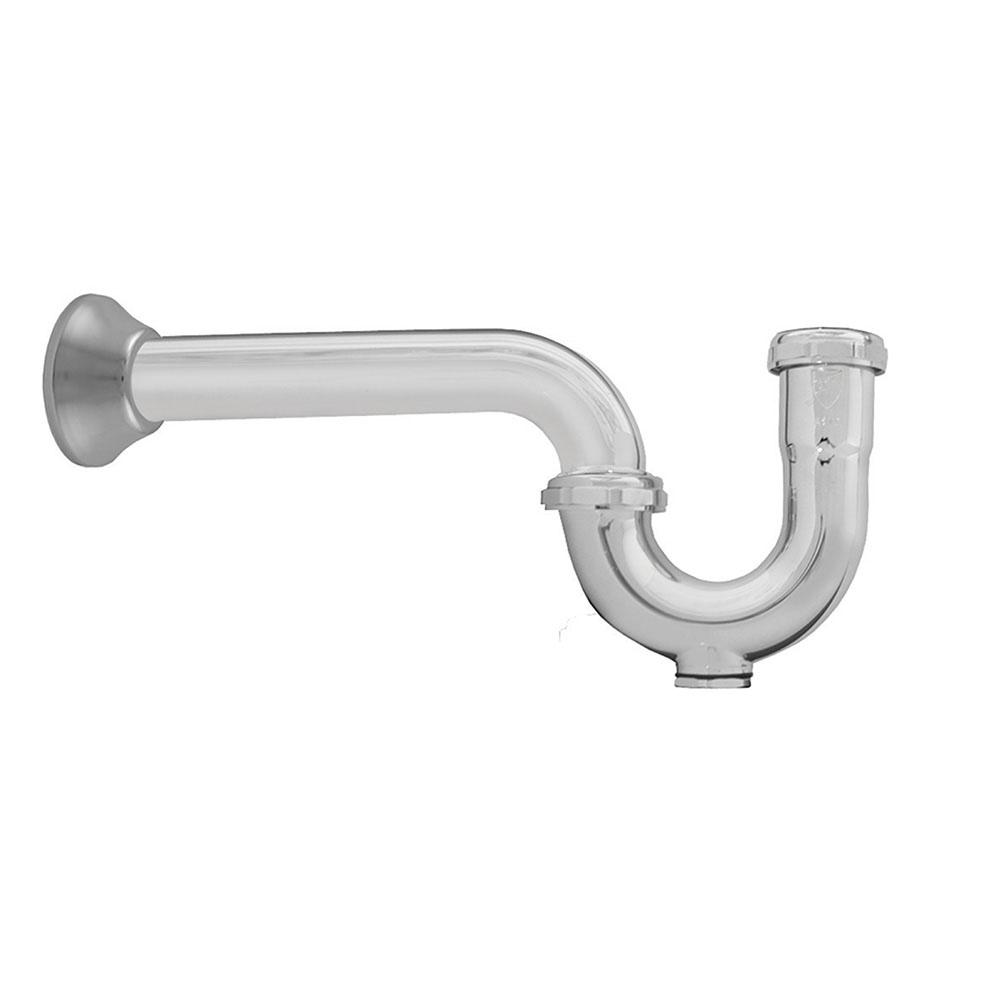 Jones Stephens P38002B 1-1/4” Chrome Plated Brass P-Trap 20 Gauge